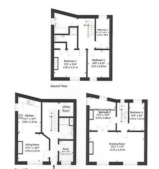 Lauras Townhouse Apartments Lansdown Slope Townhouse Bath Bagian luar foto